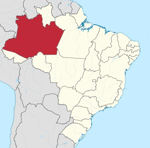 10 największych stanów w Brazylii